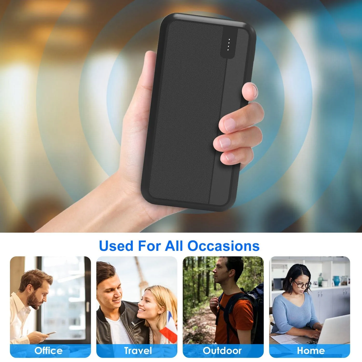 10000mAh or 20000mAh PD22.5W Fast Charging Portable Power Bank