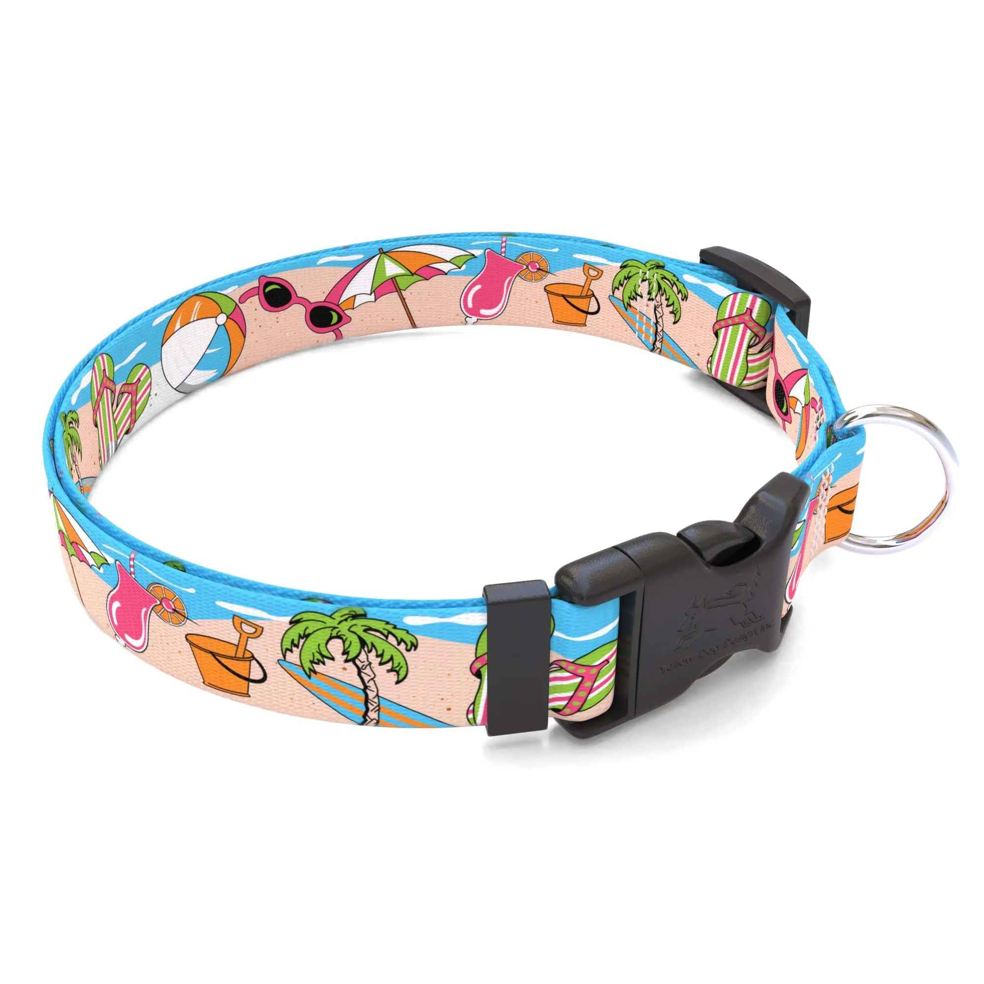 Beach Party Dog Collar