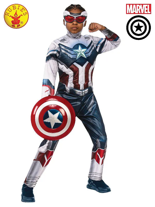 CAPTAIN AMERICA DLX FALCON & WINTER SOLDIER COSTUME, CHILD