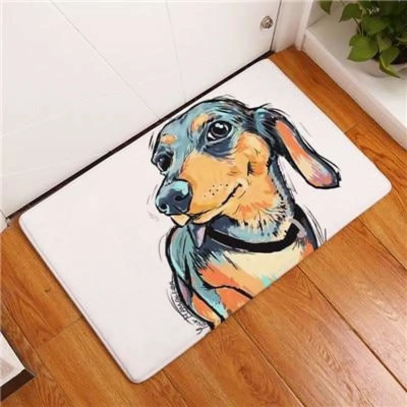 Dog Floor Mat Just For You