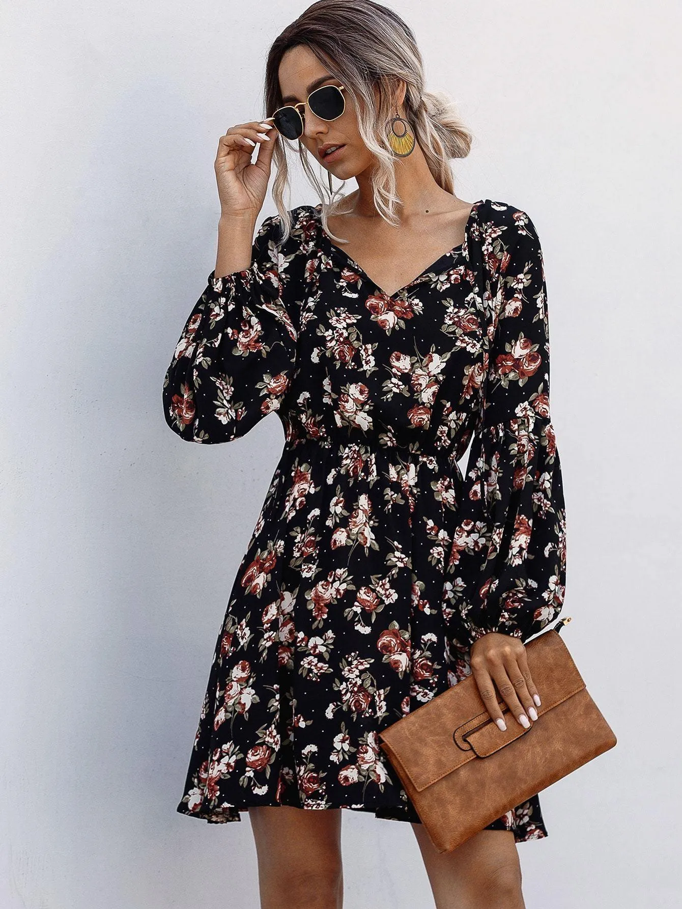 Felicity Floral A-Line Dress