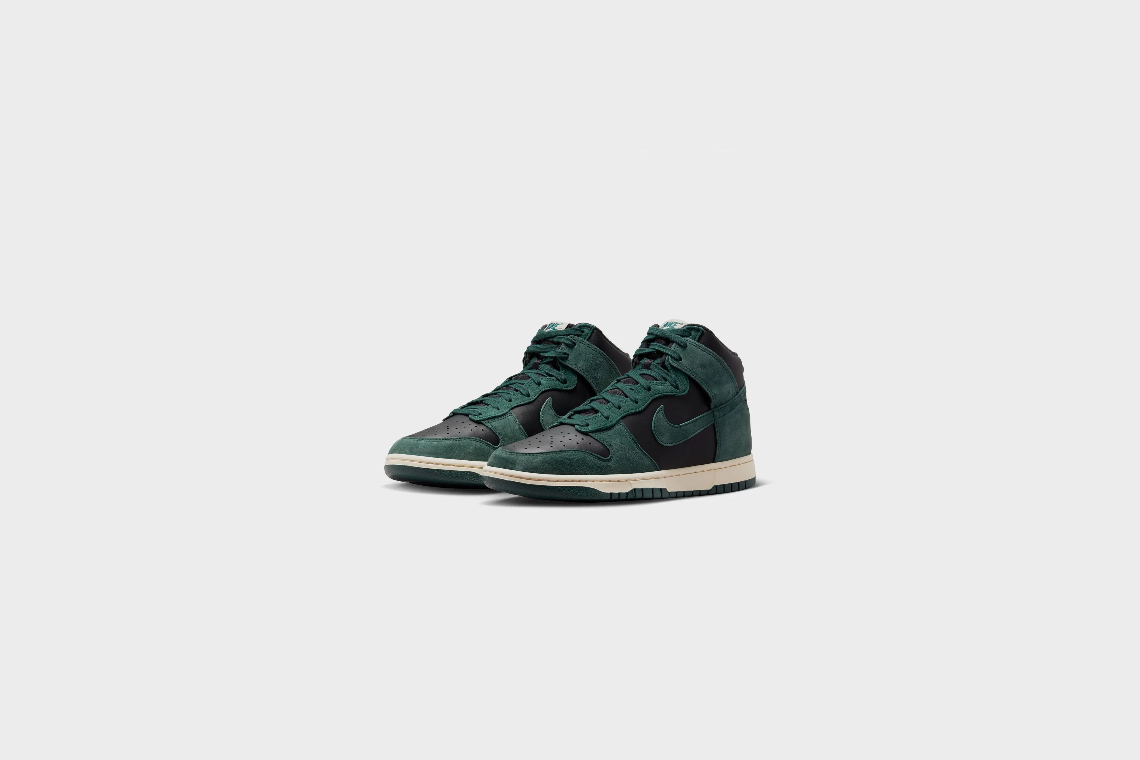 Nike Dunk HI Retro PRM (Black/Faded Spruce-Black)