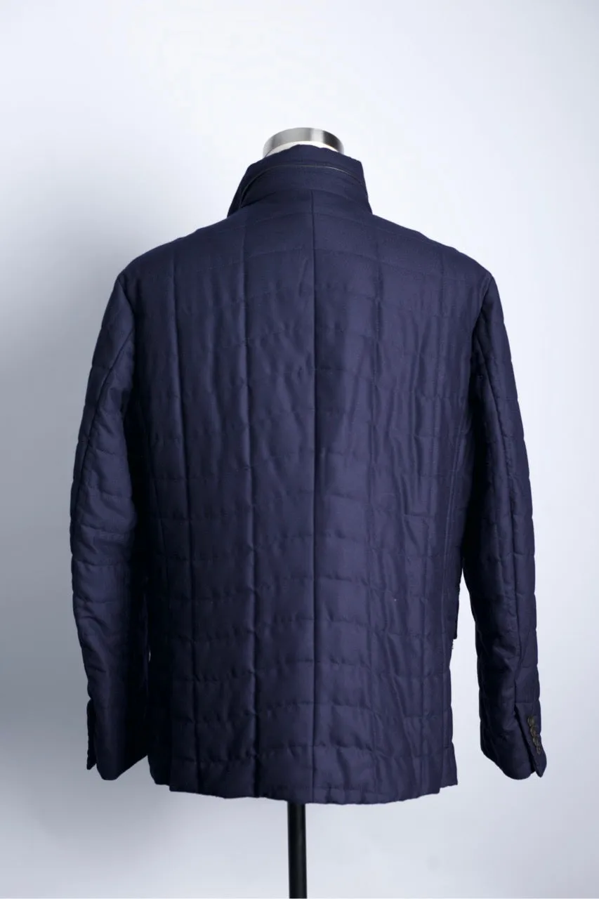 Quilted Wool Lightweight Jacket