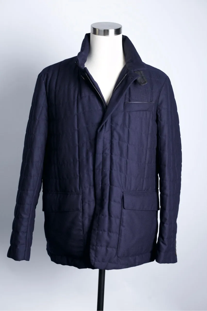 Quilted Wool Lightweight Jacket