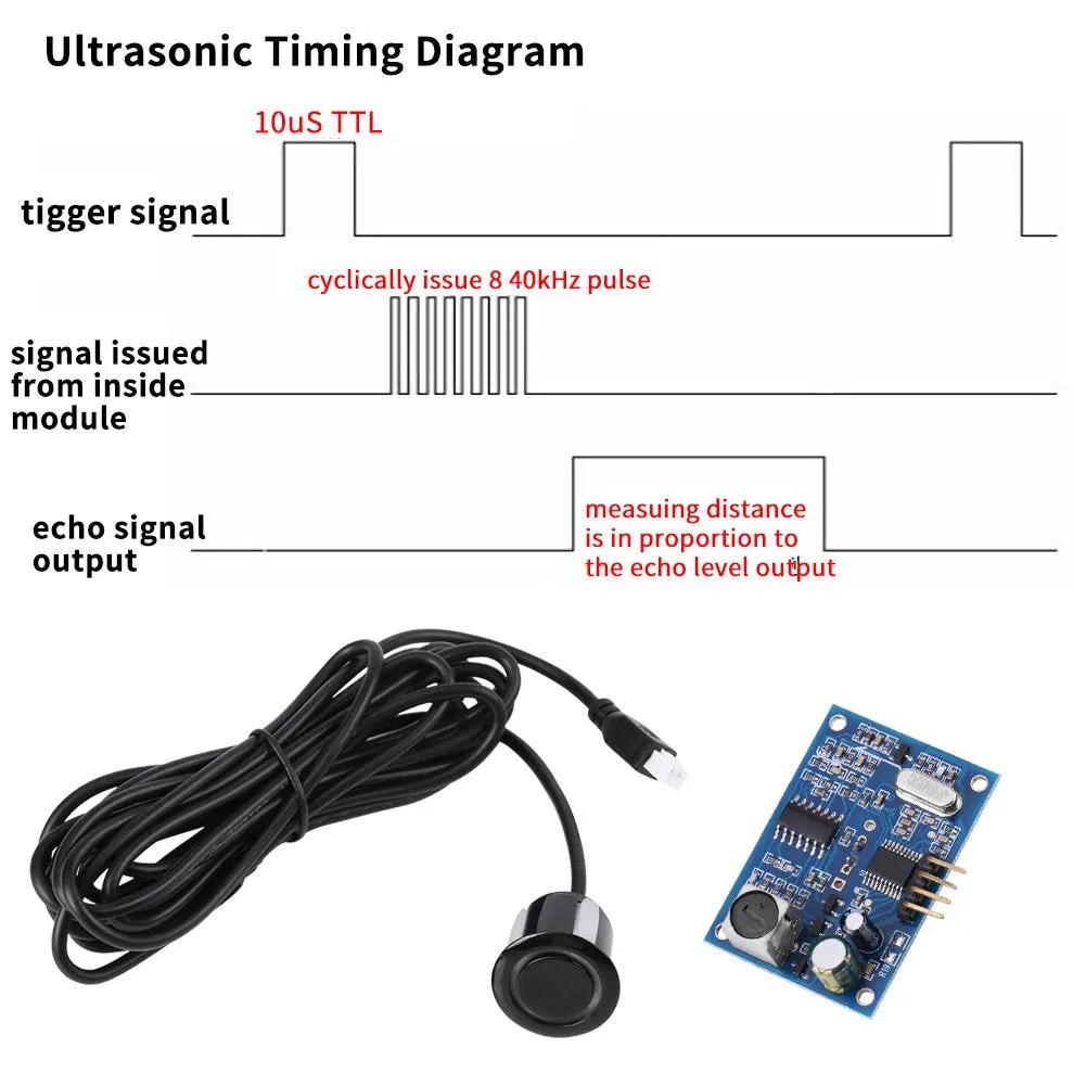 Waterproof Ultrasonic Module