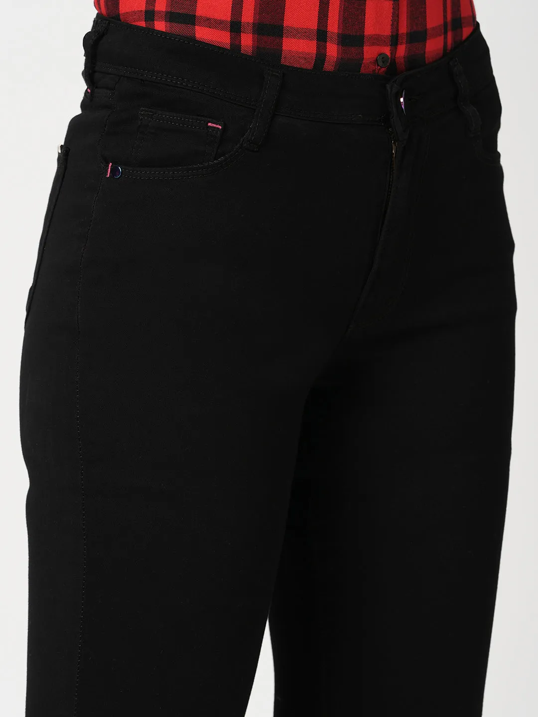 Women Sky High-Rise Skinny Fit Jeans